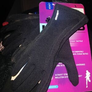 Head Women's Touchscreen Running Gloves - Black